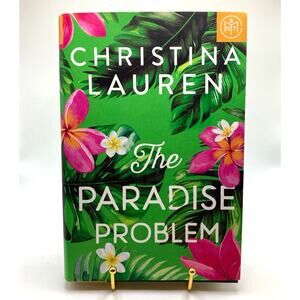 The Paradise Problem by Christina Lauren Rom BOTM Edition (May 2024, Hardcover)